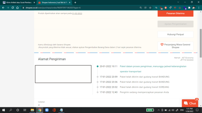 Mencari Tahu Bagaimana Cara Mengecek Status Pengiriman Jnt Tanpa Internet