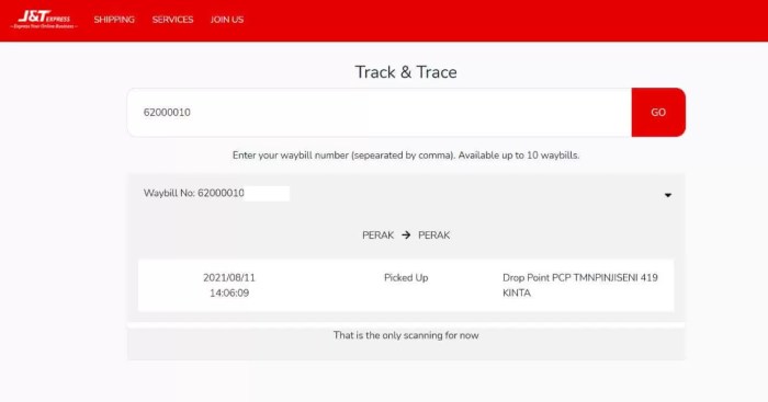 Mencari Tahu Bagaimana Cara Melacak Resi Jnt Jika Nomor Resi Salah