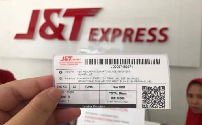 Cek Resi Jnt Express, Estimasi Waktu Sampai